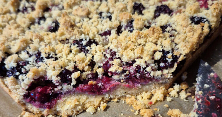 Fruit Crumble Bars
